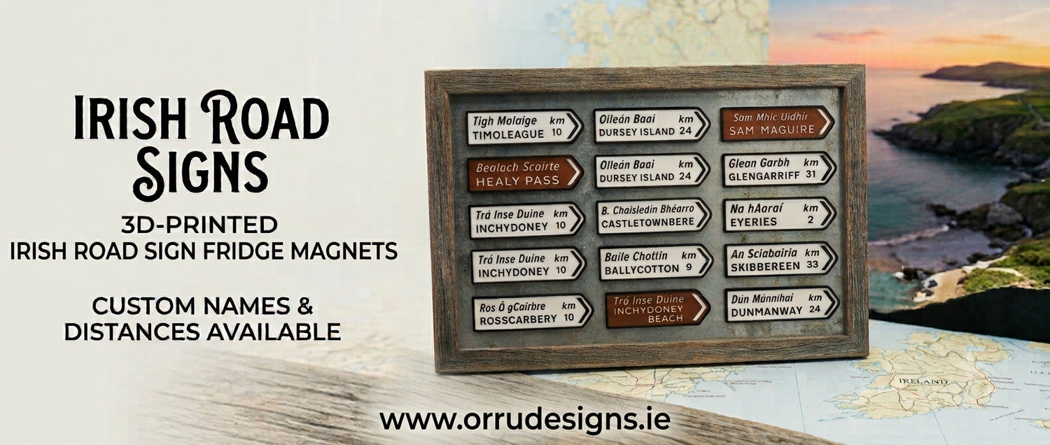 Irish Road Signs - Fridge Magnets - Irish Souvenirs