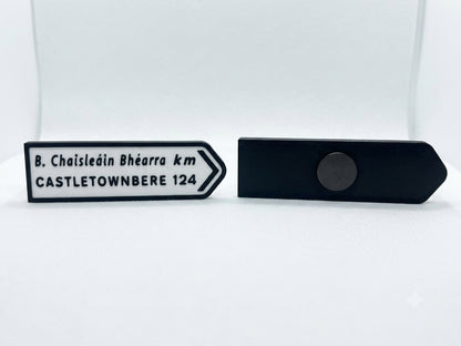 Custom Irish Road Signs | Fridge Magnets | Irish Souvenirs | 3D Printed | West Cork | Ireland