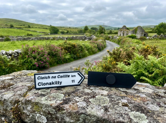 Clonakilty-Irish-Road-Signs-Fridge-Magnets-West-Cork-3D-Printed-Irish-Souvenirs-ireland