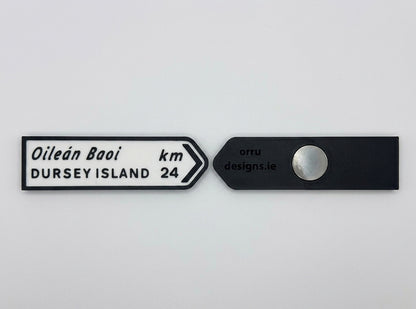 Dursey-Island-Irish-Road-Signs-Fridge-Magnets-West-Cork-3D-Printed-Irish-Souvenirs-1