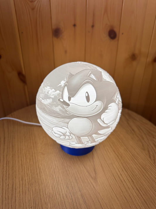 Sonic and Tails Lamp