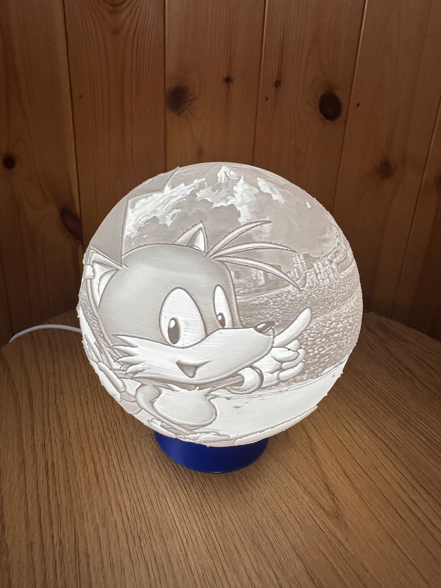 Sonic and Tails Lamp