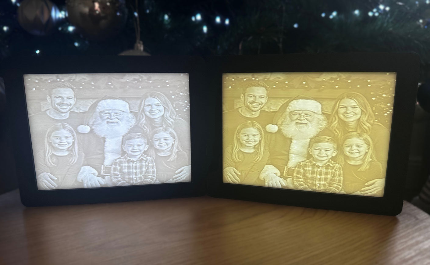 Lightbox Photo Frame (3D Printed)