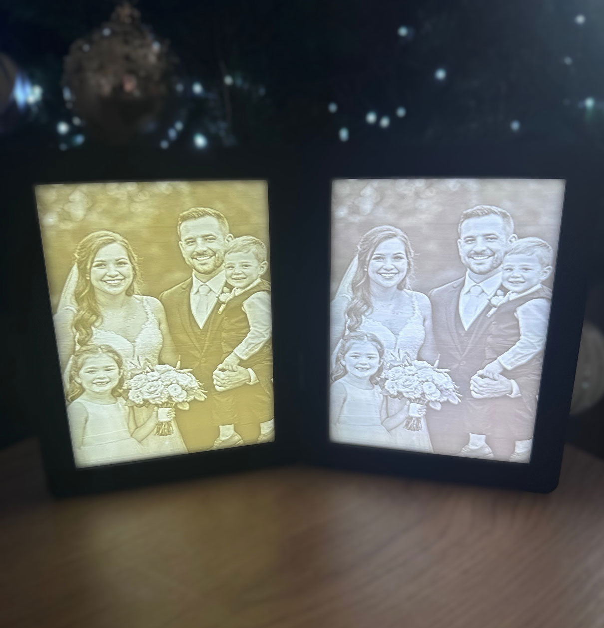 Lightbox Photo Frame (3D Printed)