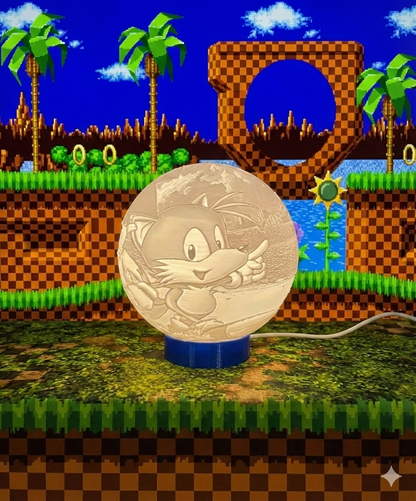 Sonic and Tails Lamp