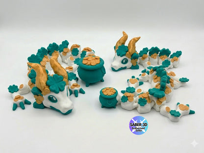 st patricks day dragon
lucky dragon collectible
articulated dragon ireland
3d printed dragon cork
fantasy dragon gift ireland
st patricks day decoration