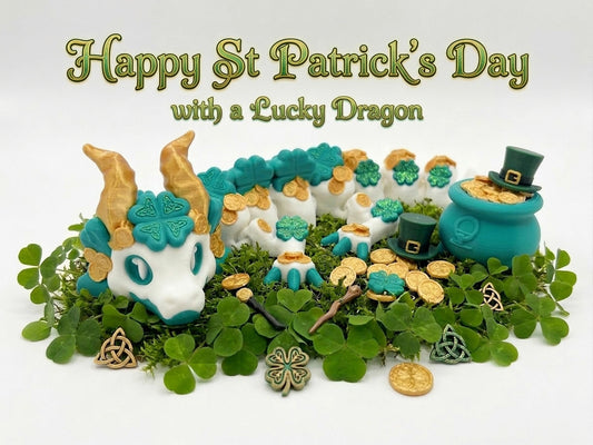 st patricks day dragon
lucky dragon collectible
articulated dragon ireland
3d printed dragon cork
fantasy dragon gift ireland
st patricks day decoration